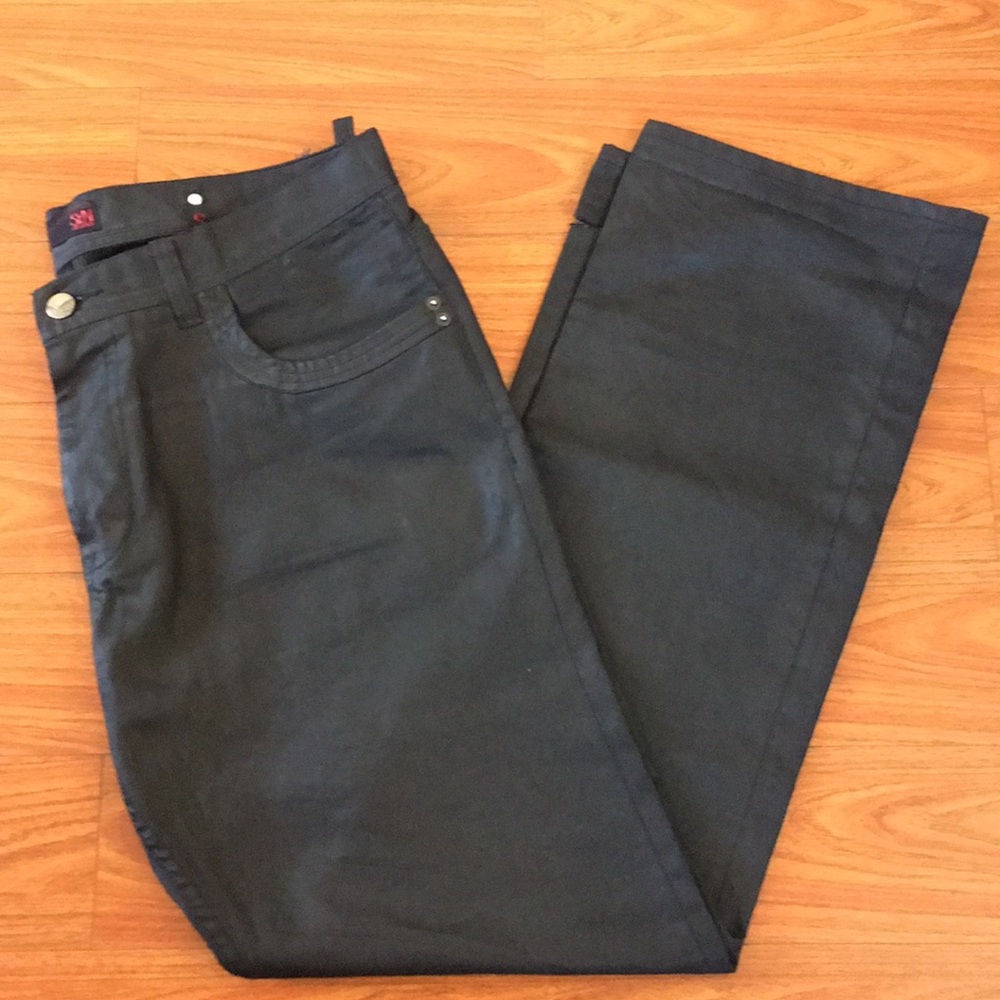 Oil wash men jeans